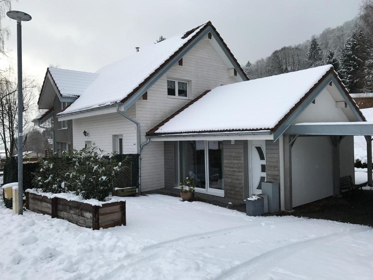 Studio A Le Menil Avec Magnifique Vue Sur La Montagne Jardin Amenage Et Wifi A 4 Km De La Plage Appartement Buitenkant foto